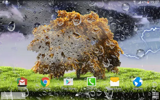 Spring Storm Live Wallpaper android App screenshot 1