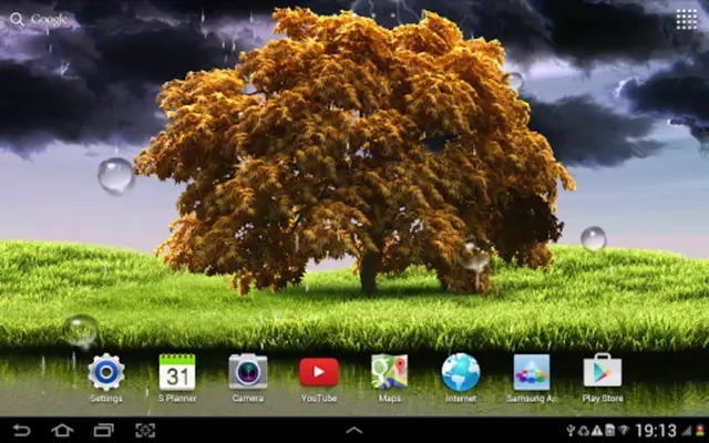 Spring Storm Live Wallpaper android App screenshot 3